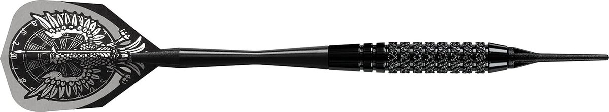Soft Darts - Pijltjes Set - Darten Thuis - Alu Criss Cross - 14 gram - Zwart
