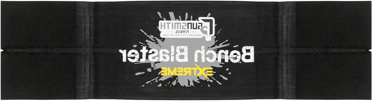 Fitness Bench Blaster - Borst Overload Tool - Kracht Training - Houdt Ellebogen Op Plaats - 2XL - Zwart