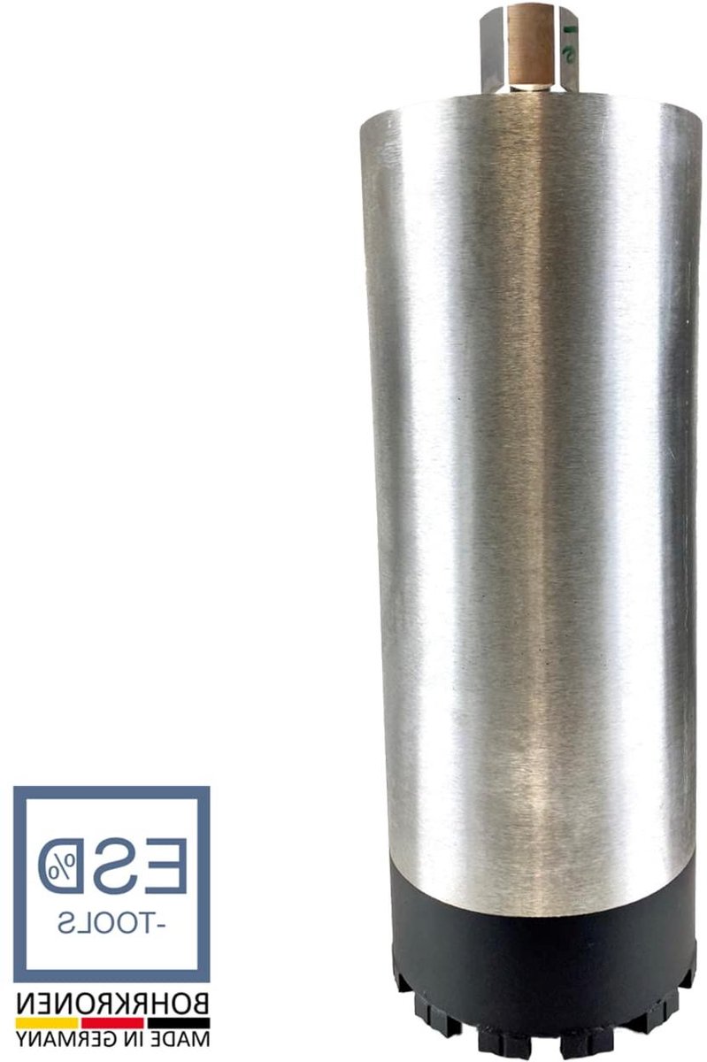 Diamantboorkroon - Kernboor Beton - Gaten Boren - Zelfnivellerend - 122 mm - Zwart
