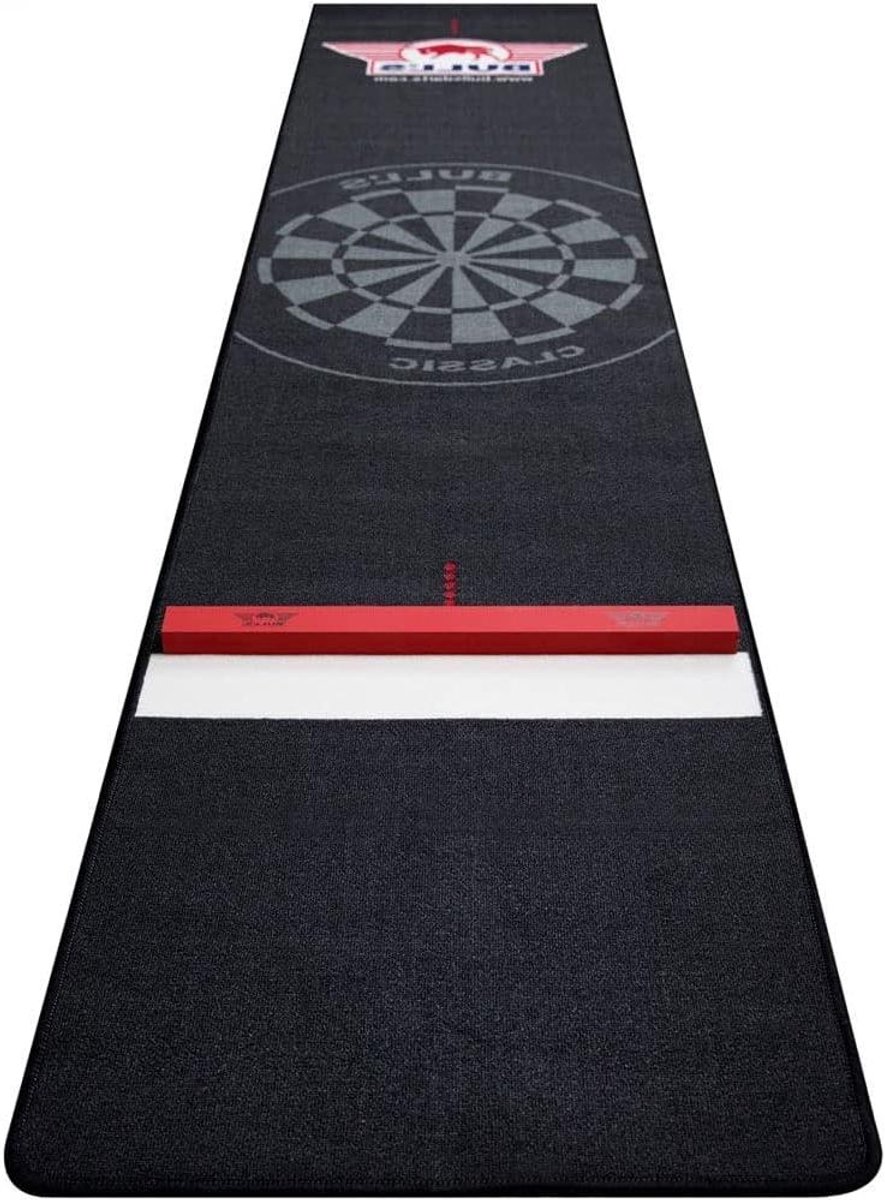 Dartmat met Oche - Vloermat Darts - Bescherming Vloer - Antislip Rubber Bodem - 300x95 cm - Multicolor