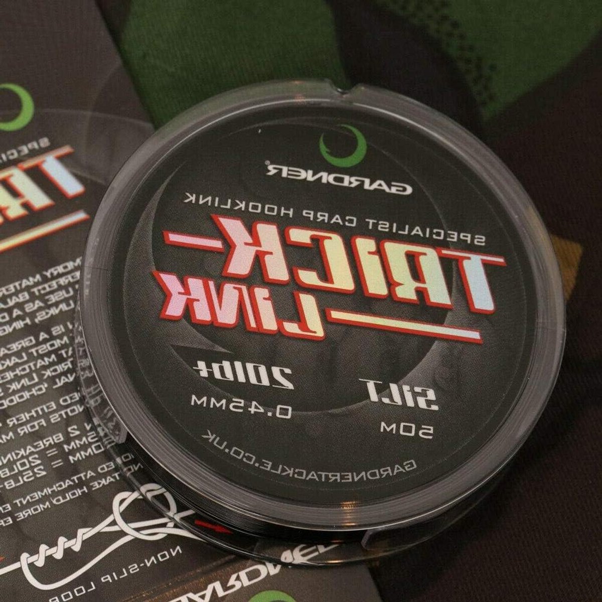 Karper Haaklink Materiaal - Stijve Rig Materiaal - Karper Vissen - Semi-Stijf Monofilament - 20lb 50m - Silt