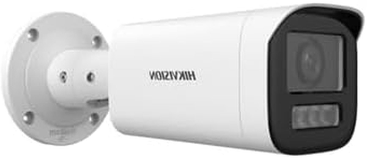 IP Camera Outdoor - Beveiligingscamera Dome - Huis Beveiligen - Smart Hybrid Light - 6MP - Wit