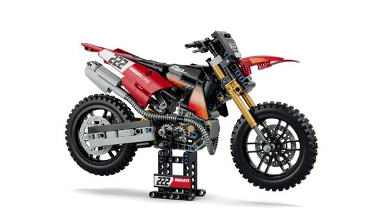 LEGO Technic Ducati Desmo450 MX Factory Motor Speelgoed voor Kinderen 42238