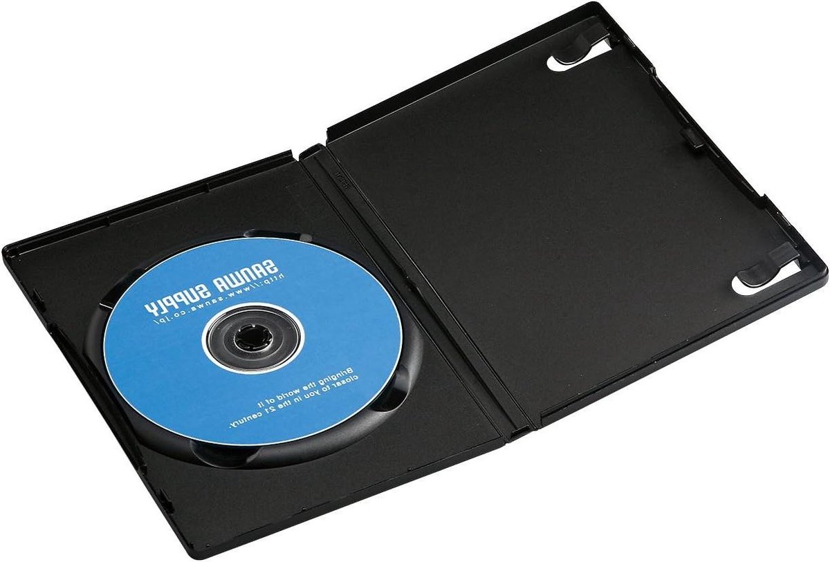 DVD Hoesjes - Opbergmappen - Media Opslag - Harde Kaft - 30 Stuks - Zwart