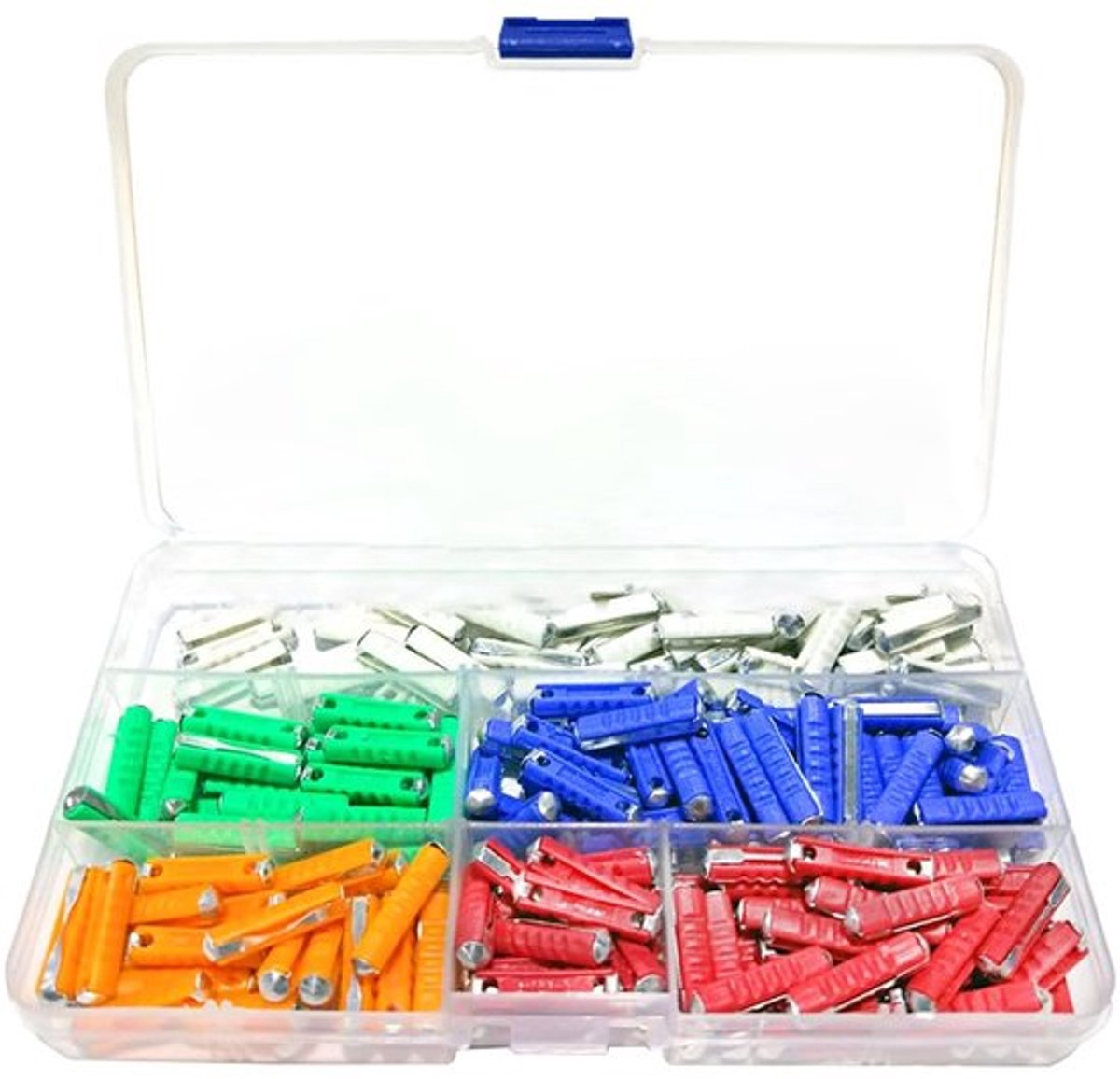 Dailygoody - Autozekeringsset - Zekeringkast voor auto - 200 stuks