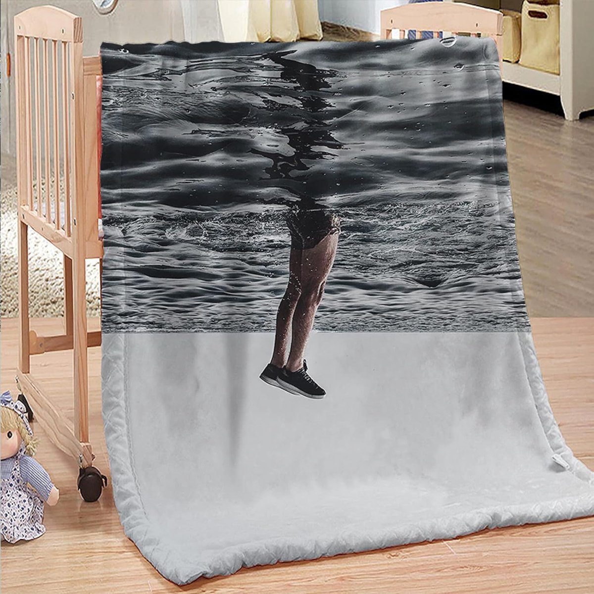 deken Queen Size - veelzijdige deken voor bed pluizige zachte grote plaid picknick deken paars cartoon game console 100% microfiber 220x240cm