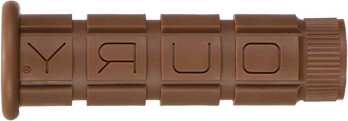 Fiets Handgrepen - Stuur Grips - Comfortabel Fietsen - Anti-vibratie Mix - 114 mm Lengte - Bruin