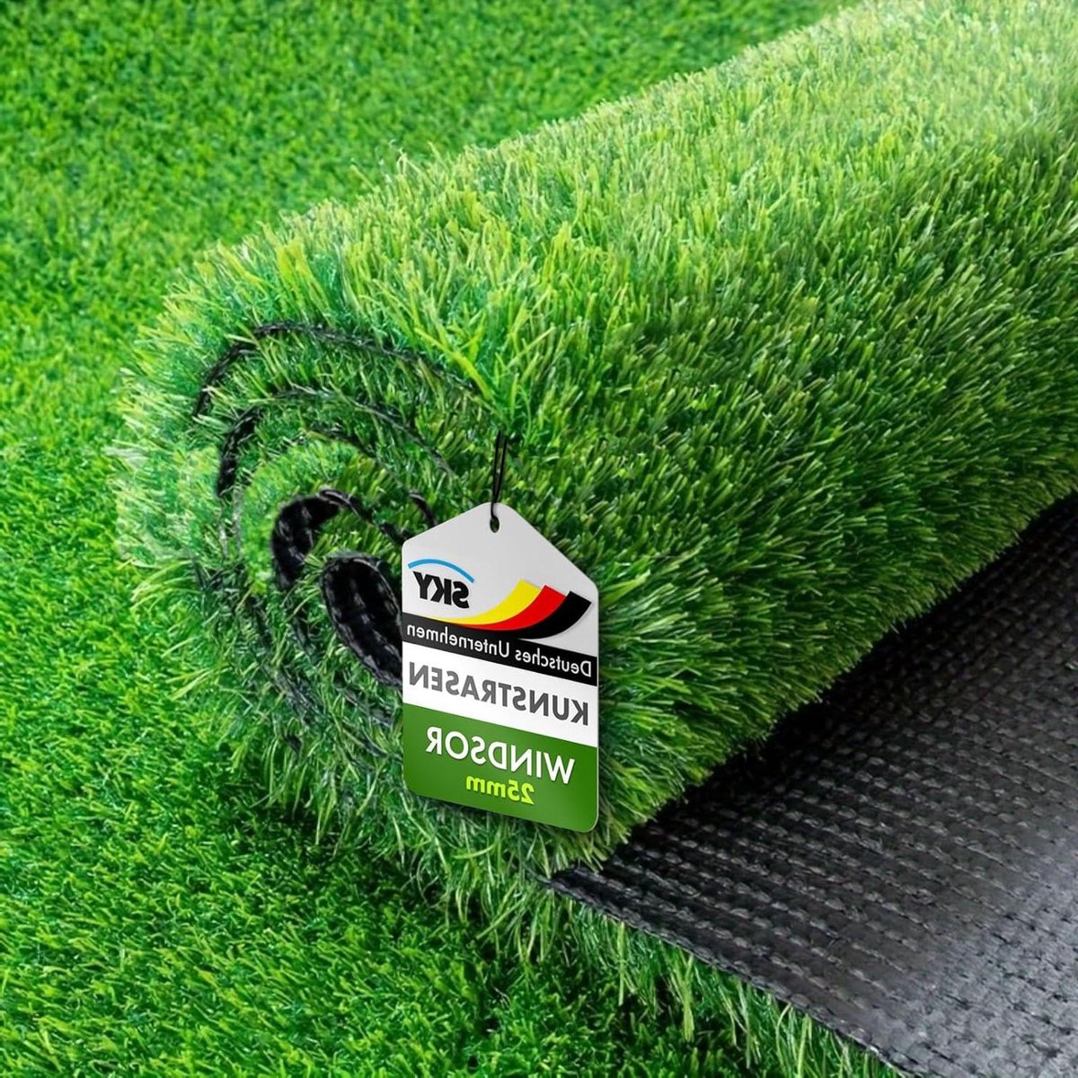 Kunstgras Tapijt - Balkon Gras - Tuin Aankleding - Hoge Waterdoorlatendheid - 14 mm poolhoogte - Groen