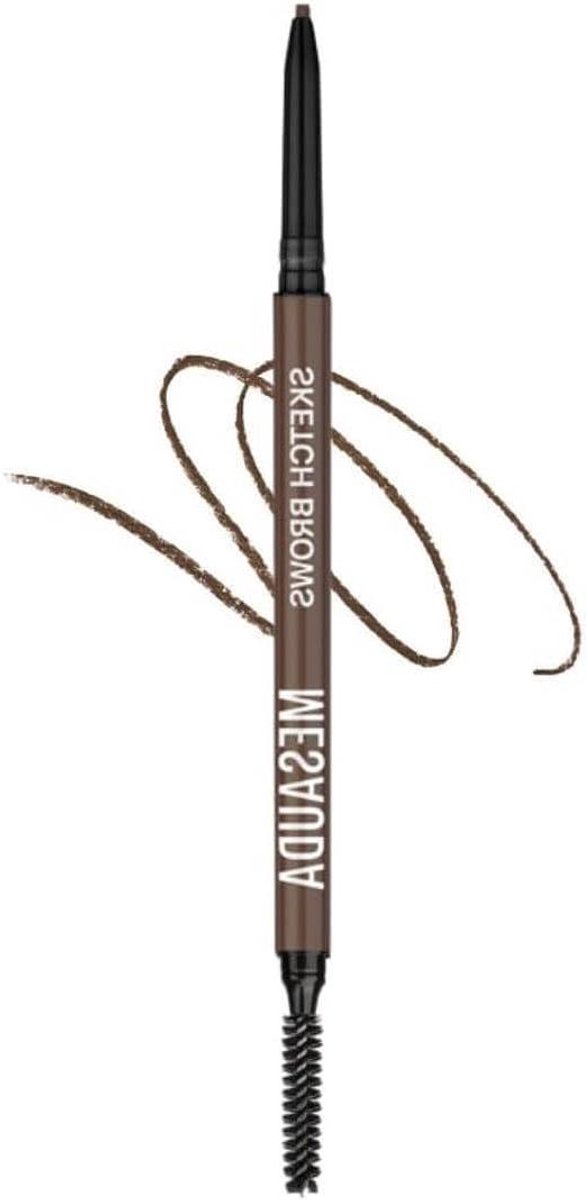 Wenkbrauwstift - Wenkbrauwpotlood Wenkbrauwmake-up - Wenkbrauwen Definiëren - Waterdichte Textuur - 1 g - Auburn