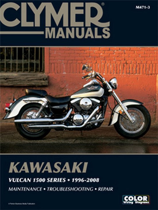 Clymer Kawasaki Vulcan 1500 Series 1996-2008 - cover