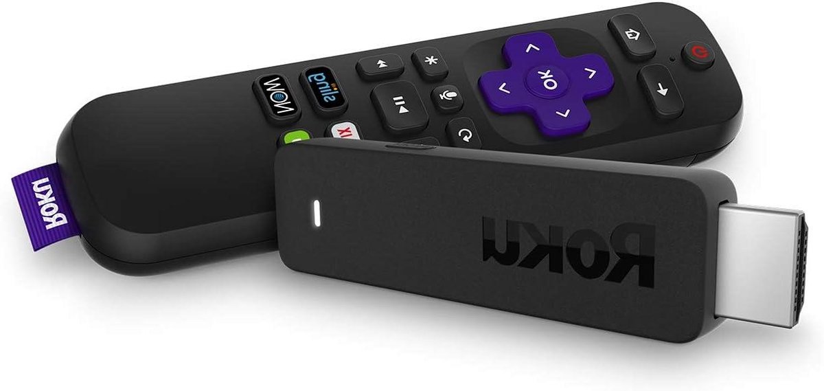Streaming Stick - Tv-stick Media Speler - Films Kijken - Verbeterde Voice Remote - 1080p 4K - Zwart