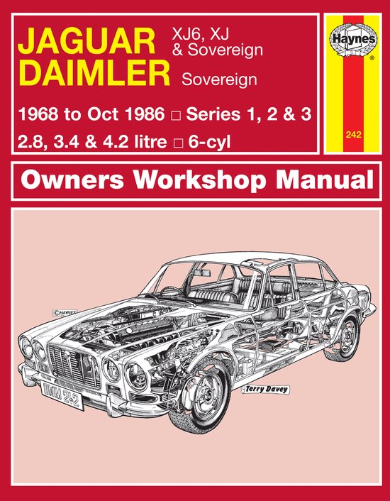 Jaguar XJ6 XJ & Sovereign Daimler - cover