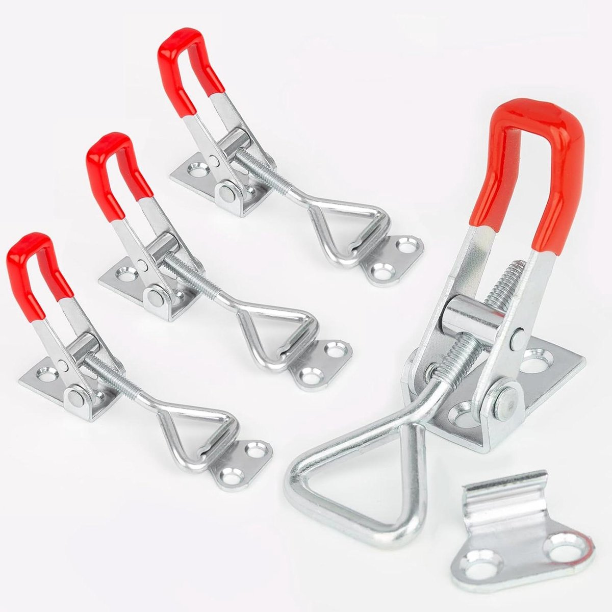 Kniehendelspanners - Spanhevels - Klemmen Bevestigen - Metaal Constructie - 4 Stuks - Assorti