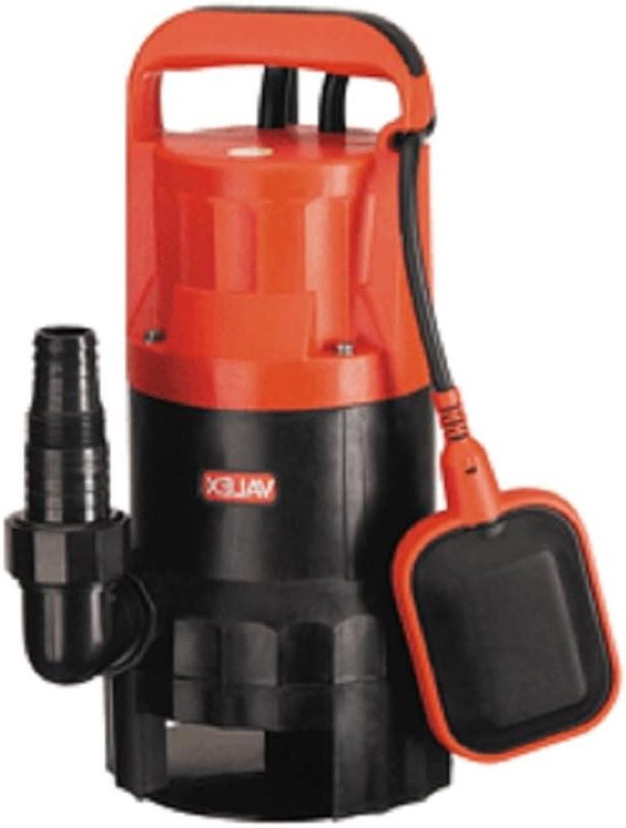 Dompelpomp - Vuilwaterpomp - Leegpompen van ruimtes - Verpompt vuil tot 30mm - 9000 l/u - Grijs