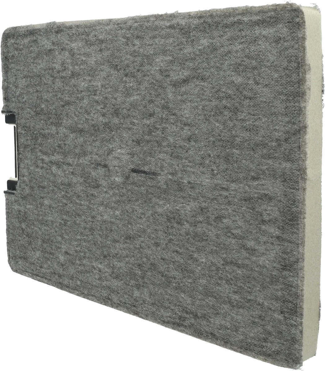 vhbw actieve koolstoffilter vervanging voor Miele 5797941, DKF10 afzuigkap - 30 x 20,8 x 2 cm