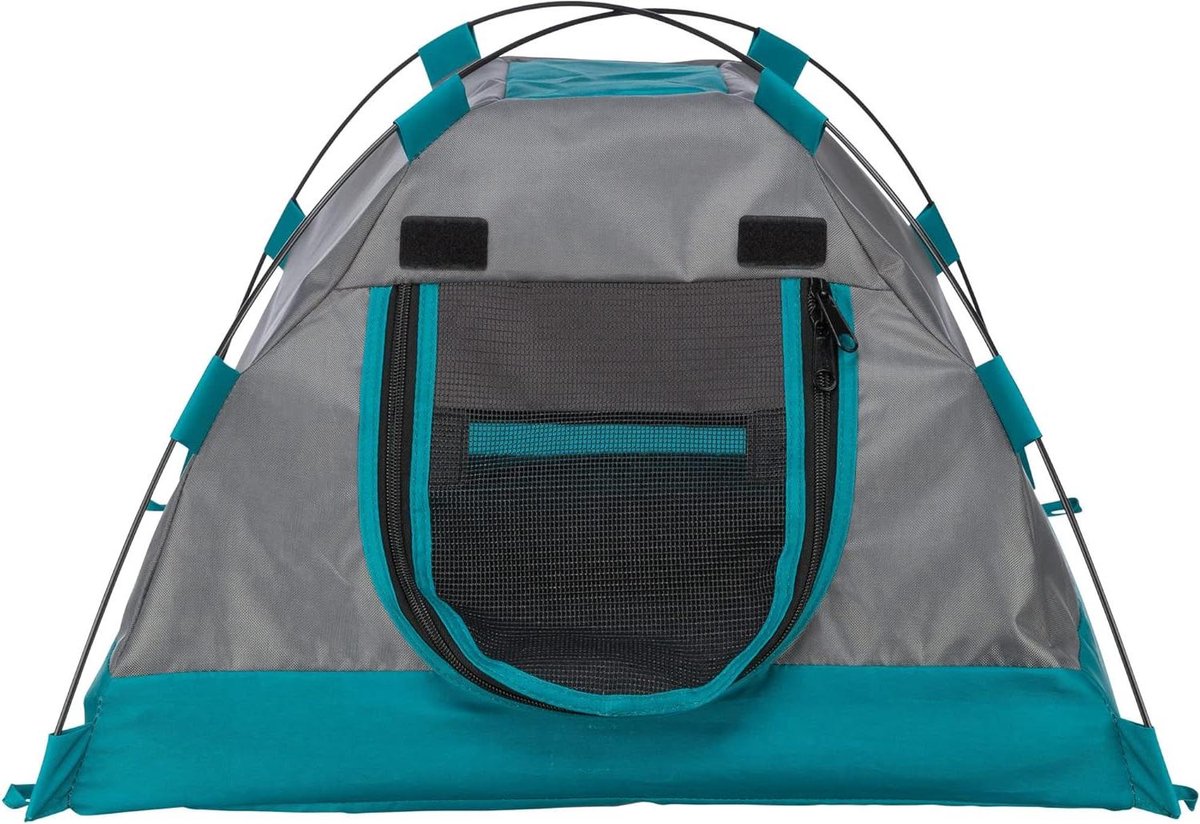 Huisdier Tent - Hondenkatten Tipi - Reizen en Binnen - Opvouwbaar en Draagbaar - 47 x 47 x 34 cm