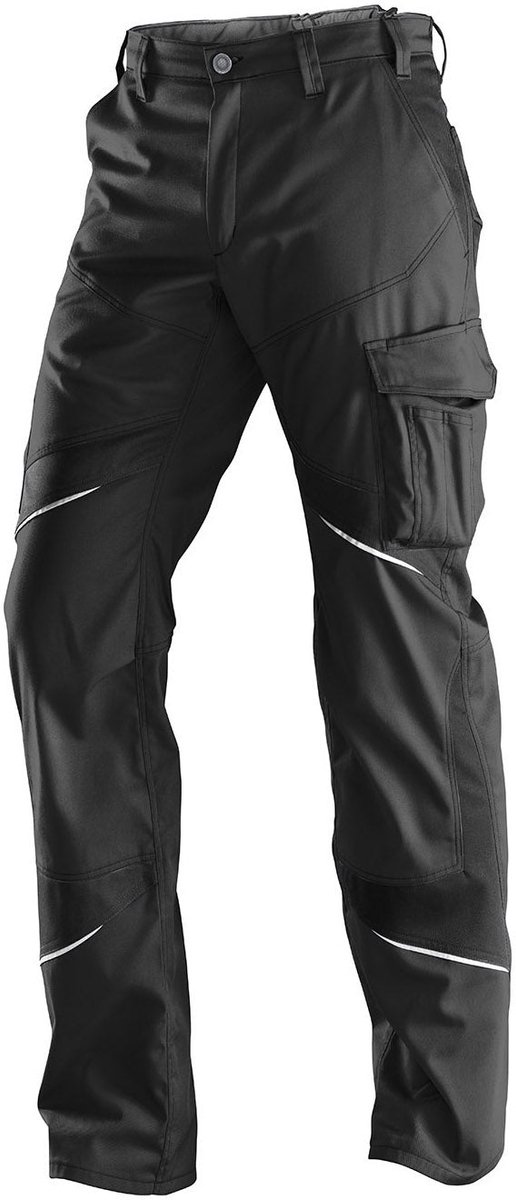 KÜBLER ACTIVIQ 25505365 Werkbroek DAMES Veiligheidsbroek Zwart - Krasvrij - Industrieel Wasbaar - Oeko Tex
