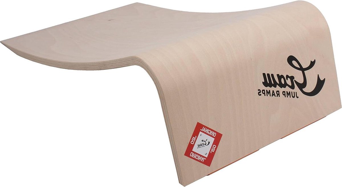 Springschans Jump Ramp Skateboarden Geen montage nodig 76 x 40 x 20 cm Houtkleur