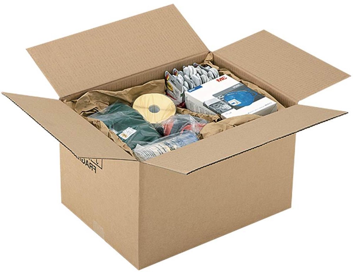 Stevige kartonnen dozen 30x30x45 cm Golfkarton - Set van 20 stuks