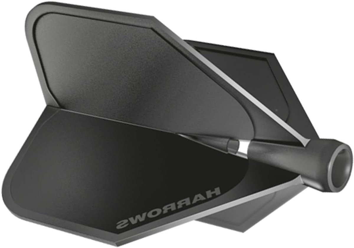 Dart Flights - Vlieg Accessoires - Precisie Darts Spelen - 360 Graden Rotatie - Set van 3 - Zwart