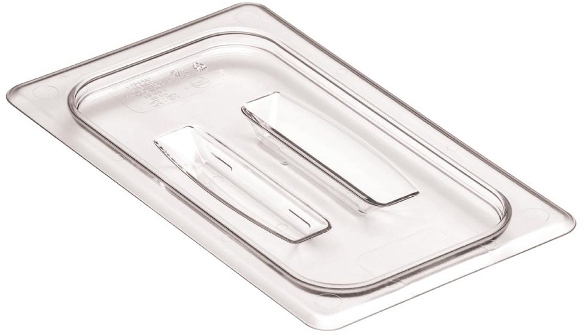 Cambro Plat Polycarbonaat Deksel GN1/4 DM750