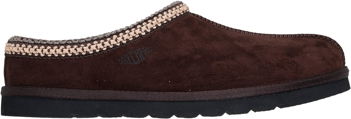 Skechers RENTEN - ULRICH Heren Sloffen - Chocolate