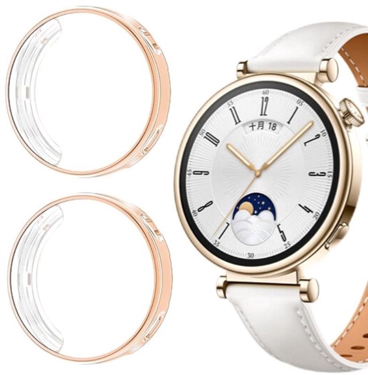 VT Goods - Huawei Watch GT 4 41mm - Hoesje - Schokbestendig