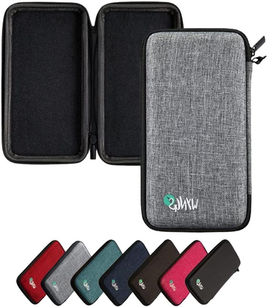 Beschermhoes Rekenmachine - Etui Hardcase - Veilig Vervoeren - Stootvaste Hardschalige Behuizing - Nauwkeurige Pasvorm - Lichtgrijs
