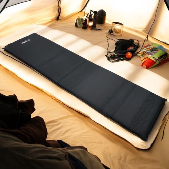 Zelfopblazende Slaapmat: Comfortabele Campingmat 5cm Dik voor Kamperen en Reizen — afbeelding 3