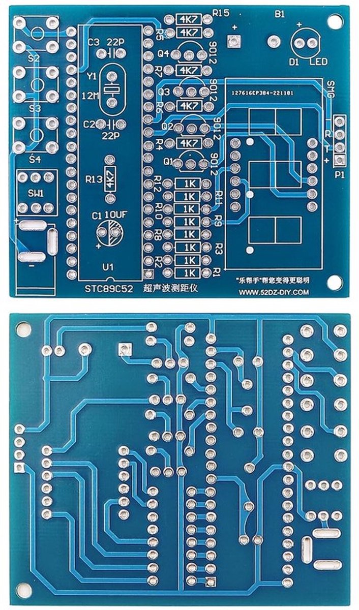Dailygoody - Microcontroller Ultrasone Afstandsmeter - Solderen
