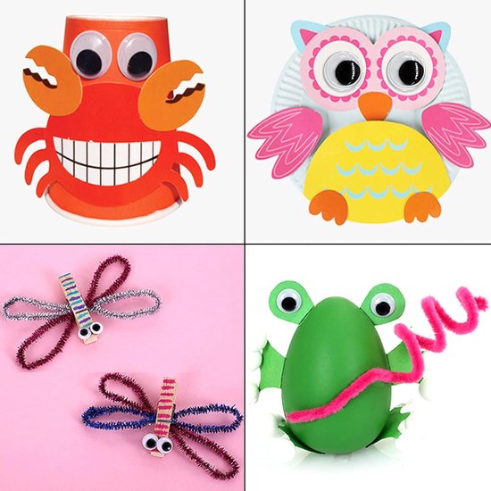 Ogen speelgoed zelfklevend 4 mm -10 mm voor doe-het-zelf scrapbooking accessoires — afbeelding 5