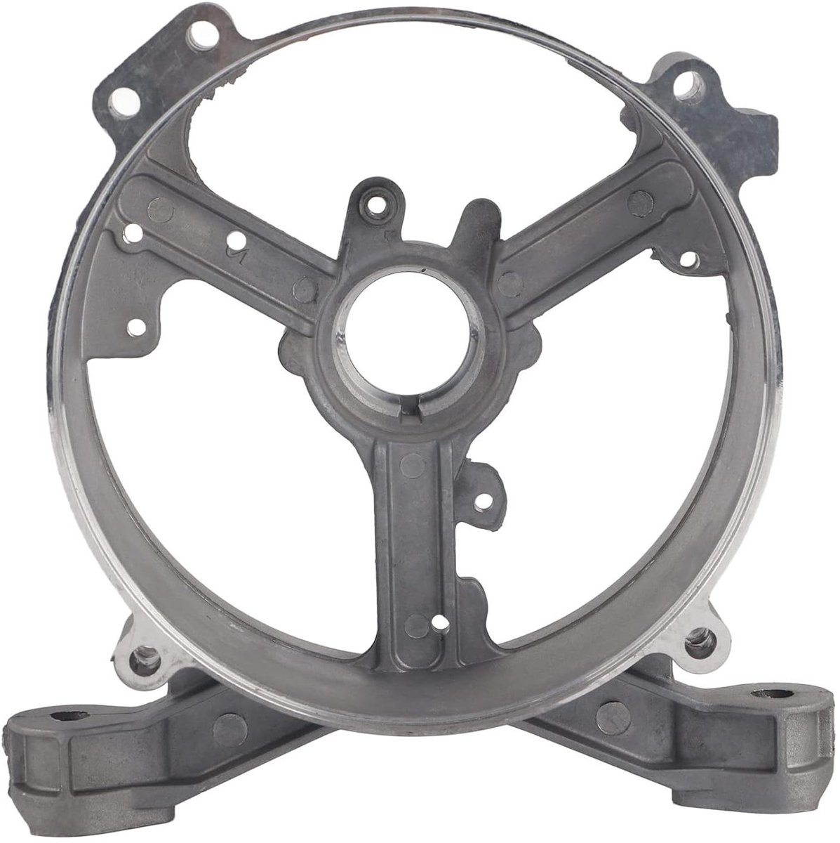 Motorsteun Aluminium - Motorbeugel Generator - Motor Bevestigen - Hoge Sterkte Corrosiebestendig - 165 mm Middenafstand - Aluminiumkleur
