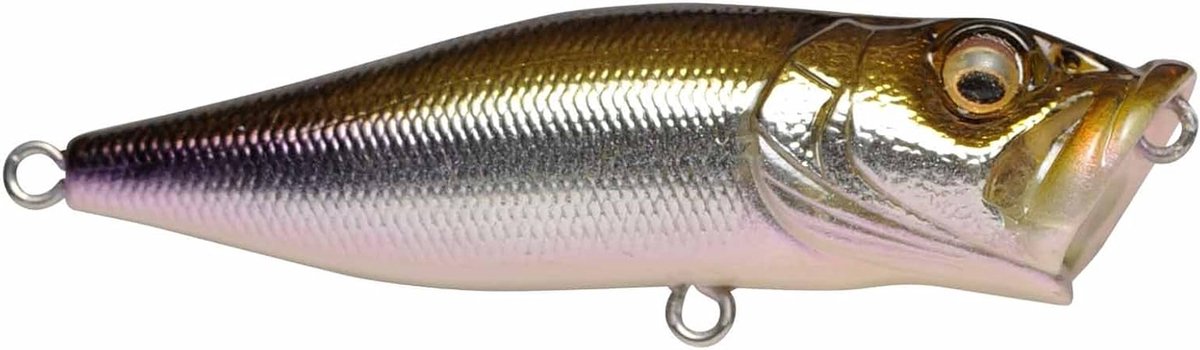 Vis Lokaas Popper - Oppervlakte Kunstaas - Vissen - Natuurlijk Bio-geluid - 64 mm - Wakasagi