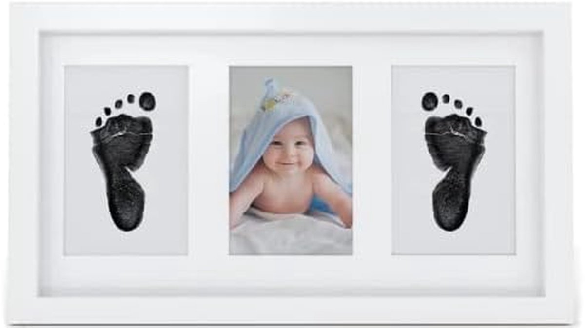 Baby Hand en Voetprint Set - Baby Cadeau Set - Herinneringen Maken - Inkpad Zonder Contact
