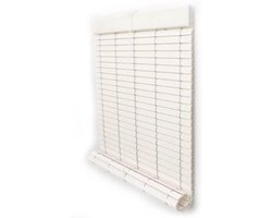 PVC Jaloezieën - Raambekleding Vinyl - Privacy Creëren - Op Maat Gemaakt - 170 cm Breed - Wit