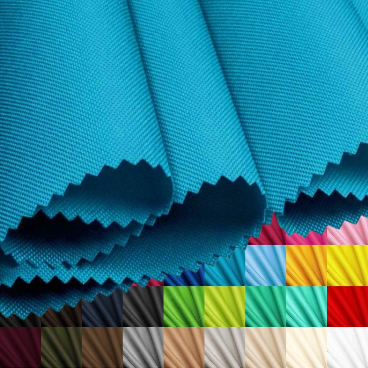 Lantigo Oxford 500D Stof Waterdicht Blauw 160 cm Meterware 1 m – scheurvast & PU-gecoat