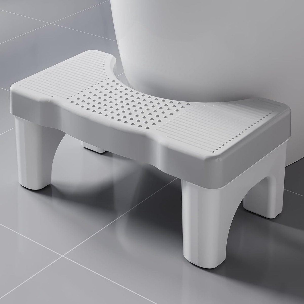 Toiletstoel Poepstoel - Draagbaar Plastic Potje - Antislip Badkamertrap - Toiletopstapje Voor Volwassenen En Kinderen