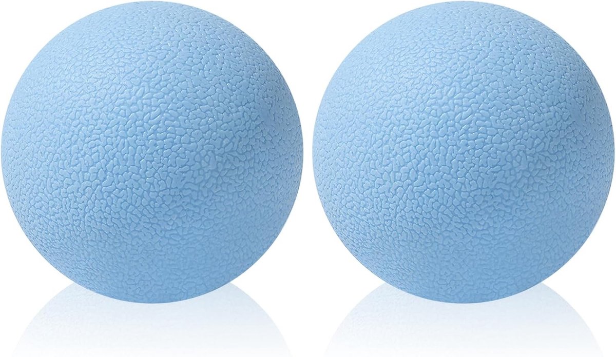 Set van 2 Massageballen voor Rug, Wervelkolom en Voeten - Trigger Point Ball voor Yoga en Myofasciale Ontspanning