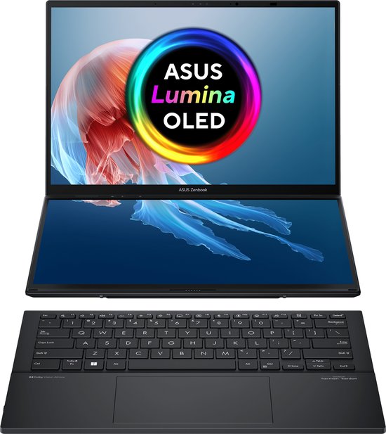 ASUS Zenbook Duo UX8406CA-QL038W 14″ OLED Convertible Laptop Core Ultra 7 32GB RAM 1TB SSD WUXGA