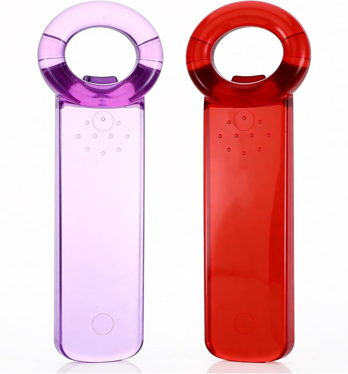 Set van 2 dekselopeners voor glazen, handige glasopeners en schroefdekselopeners voor senioren en mensen met beperkte handkracht