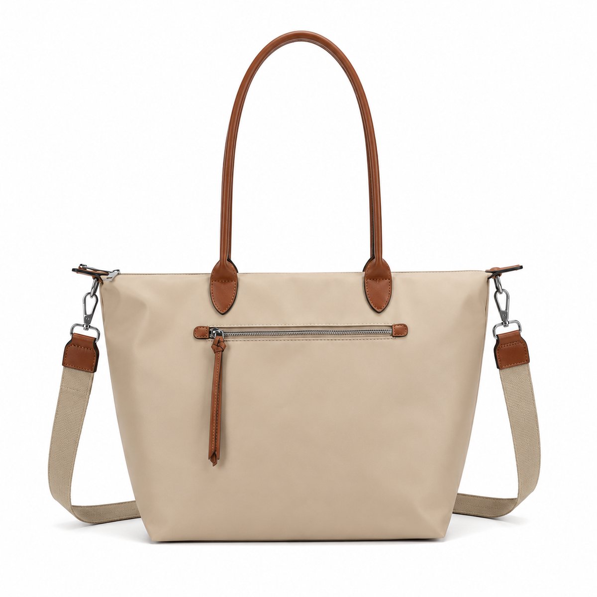 THL Design - Dames schoudertas - Handtas - Shopper - A4 tas - Beige