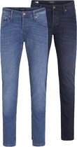 JACK & JONES- JJIGLENN JJORIGINAL SQ 260/223 2PK MP - Heren - Jeans