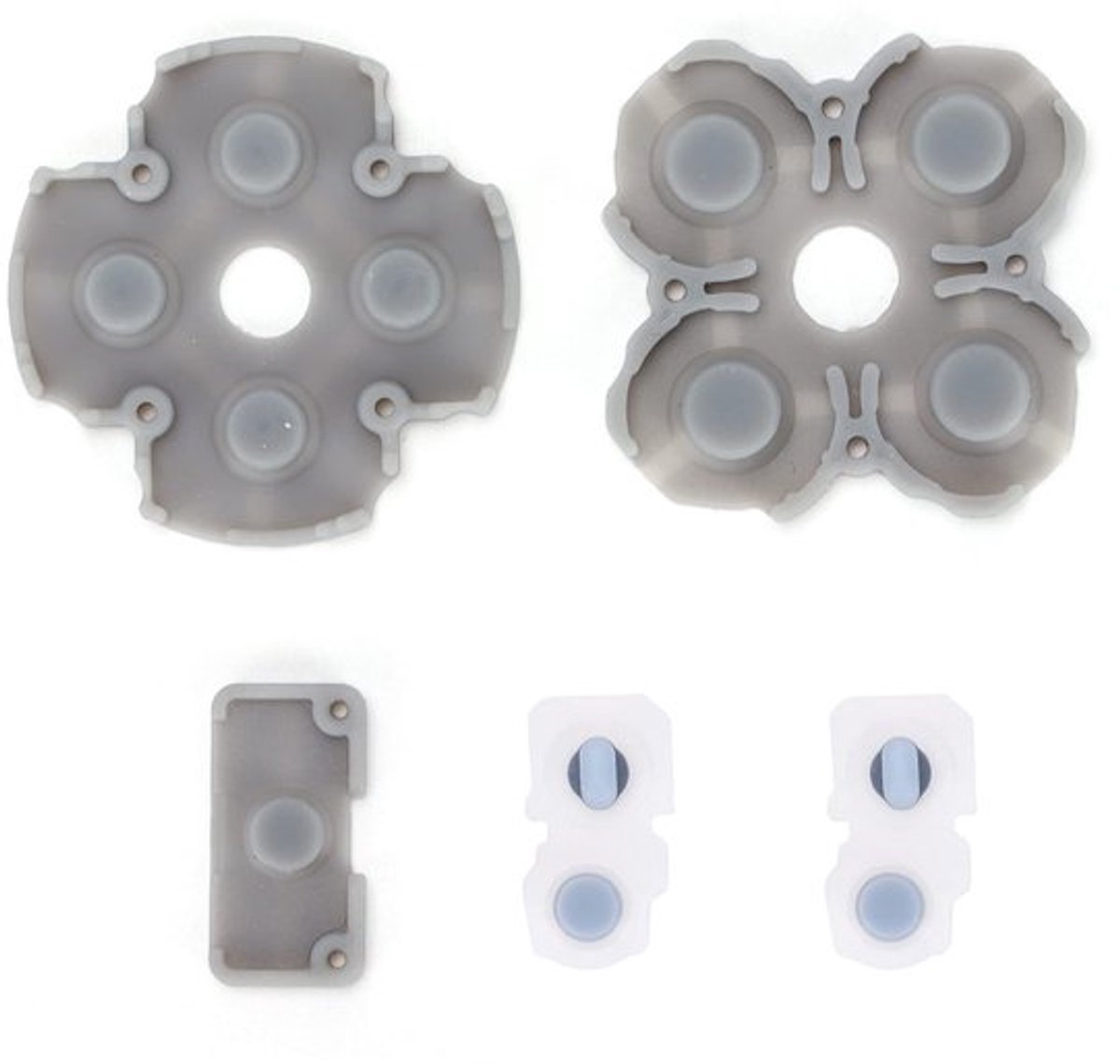 - Handvat Geleidende Rubberen Pad - Knoppen Reparatie - Eenvoudig Te Installeren - Lichtgewicht - Geschikt voor PS5 - Onderdeel voor Contro...