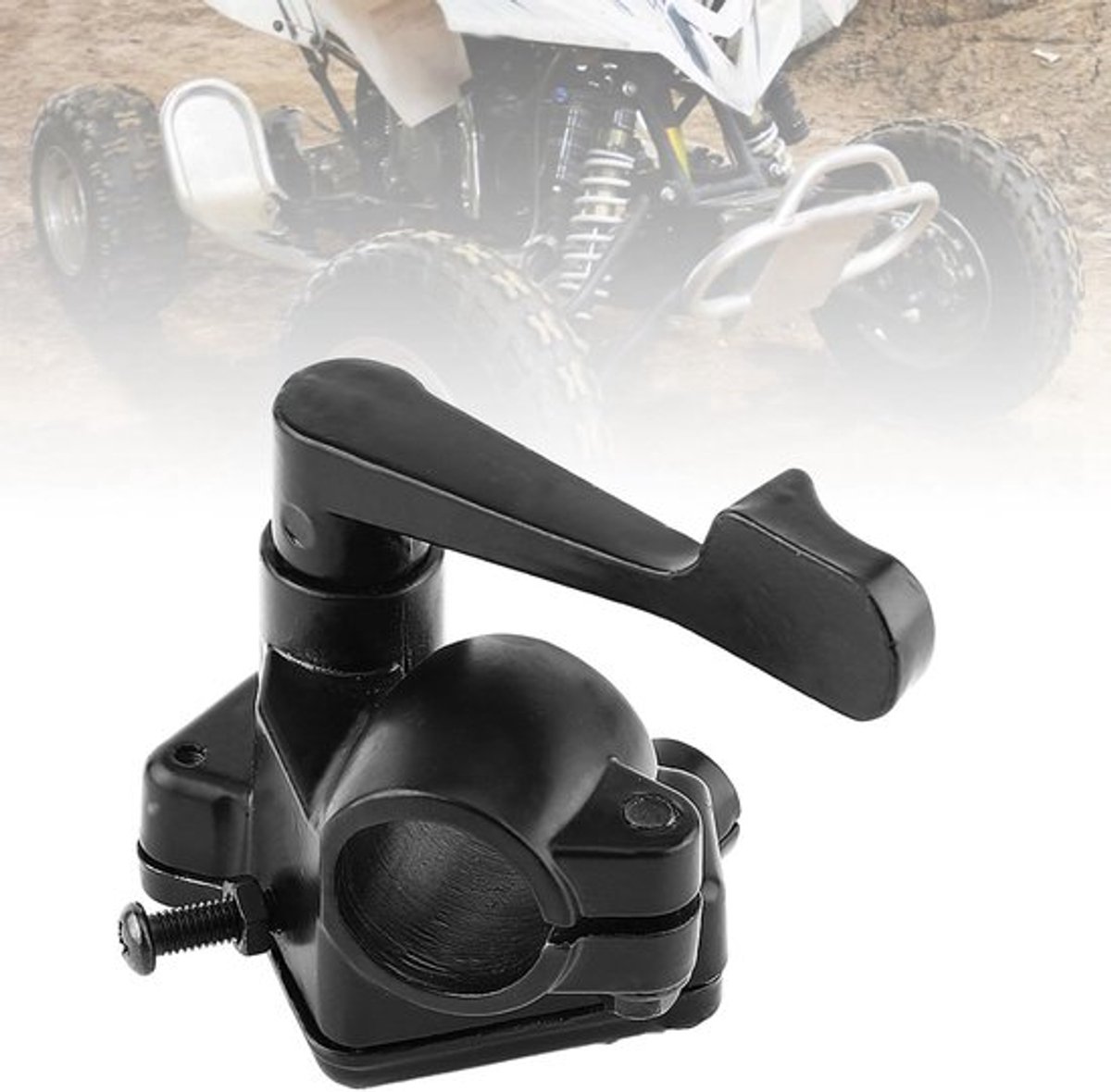 Gashendel Hoogwaardig Rubber - Gashendel 7/8 Inch - Gashendel Motorfiets - Gashendel ATV - Gashendel Dirt Bike - Zwart 11 cm - Gashendelset