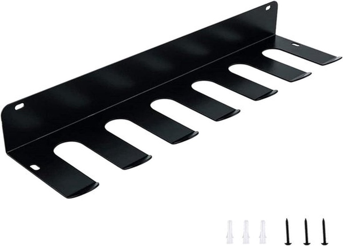 Thijox - Gym Rack Organizer, Heavy Duty Weerstandsbanden Opslag Rack, Multifunctionele Wandrek Hanger voor Halters, Rijhandgrepen en Fitnessaccessoire