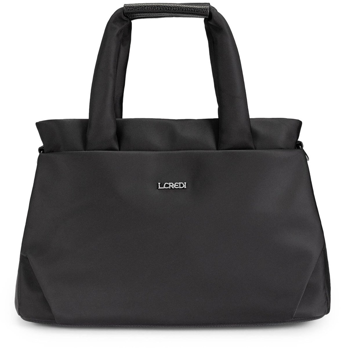 L.CREDI handtas schoudertas Savita Handbag Black zwart