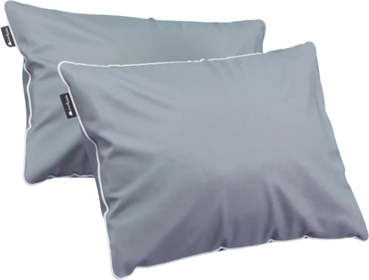 Cloudkiddo Kussenslopen 2-pack Denim Blue - 42x60 cm