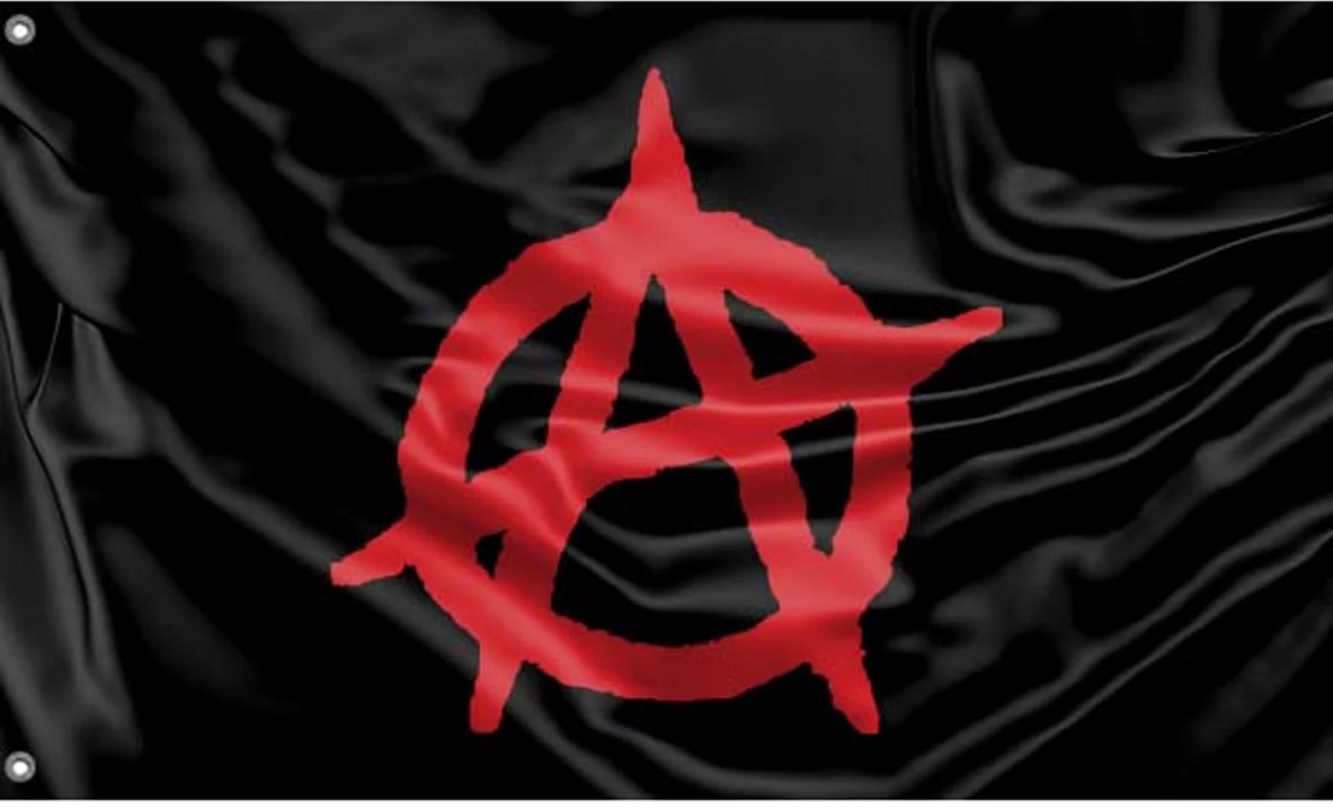 Vlag - Anarchie - 60x90cm