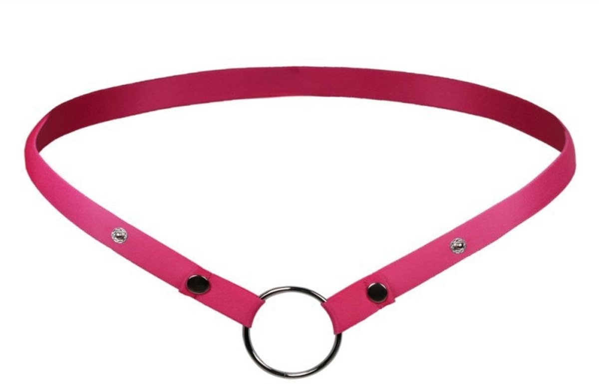 SnelShoppen - PRAQIA Elastische Band voor Essentiële Hulp bij Inspanningen, Antivallen, Bevestigingsring, C4, Roze - Perfect voor Sport, Yoga, Revalid