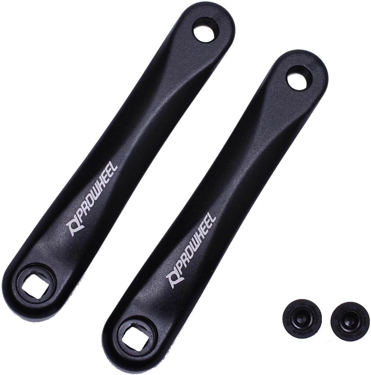 SnelShoppen - Prowheel Ebike Crankarm 152mm 160mm 165mm 170mm 175mm Zwart - Fietscrankarm voor Elektrische Fiets met Middenmotor - 1 Paar Crankarmen v